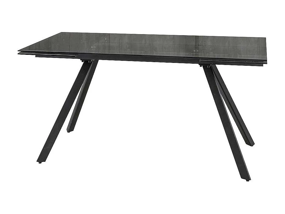 Küchentisch verlängerbar Glasplatte