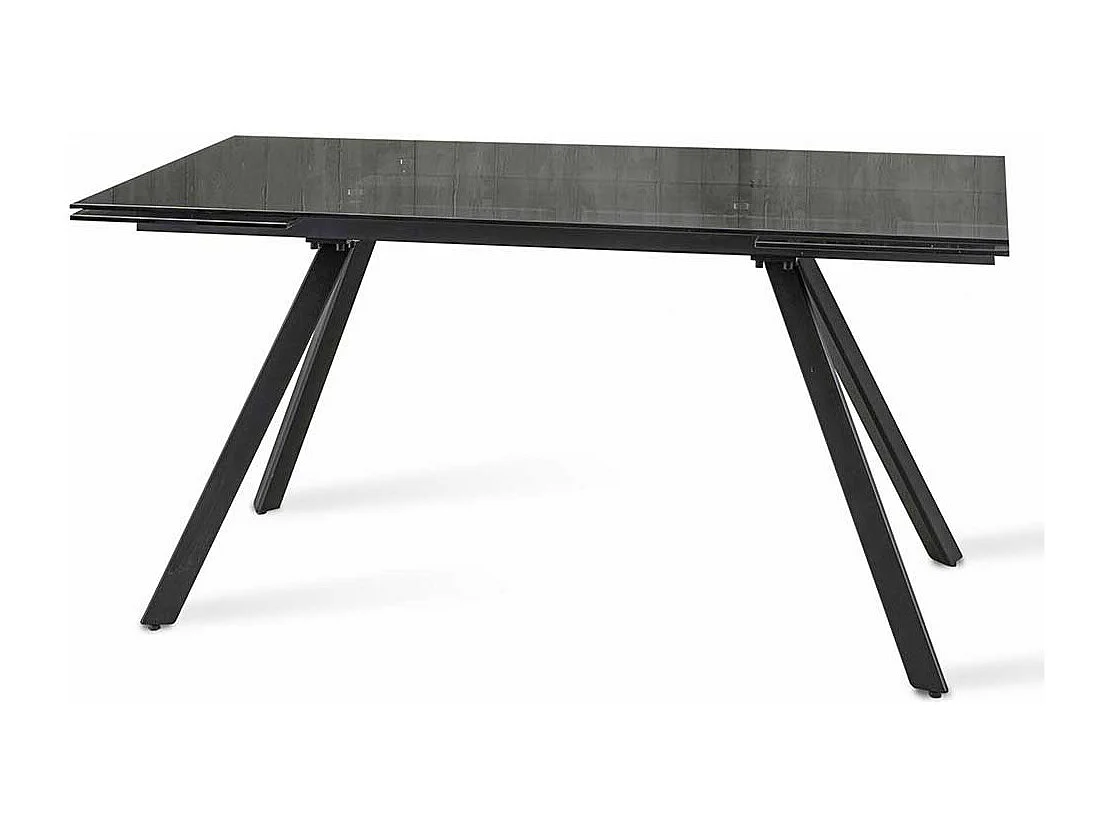 Küchentisch verlängerbar Glasplatte