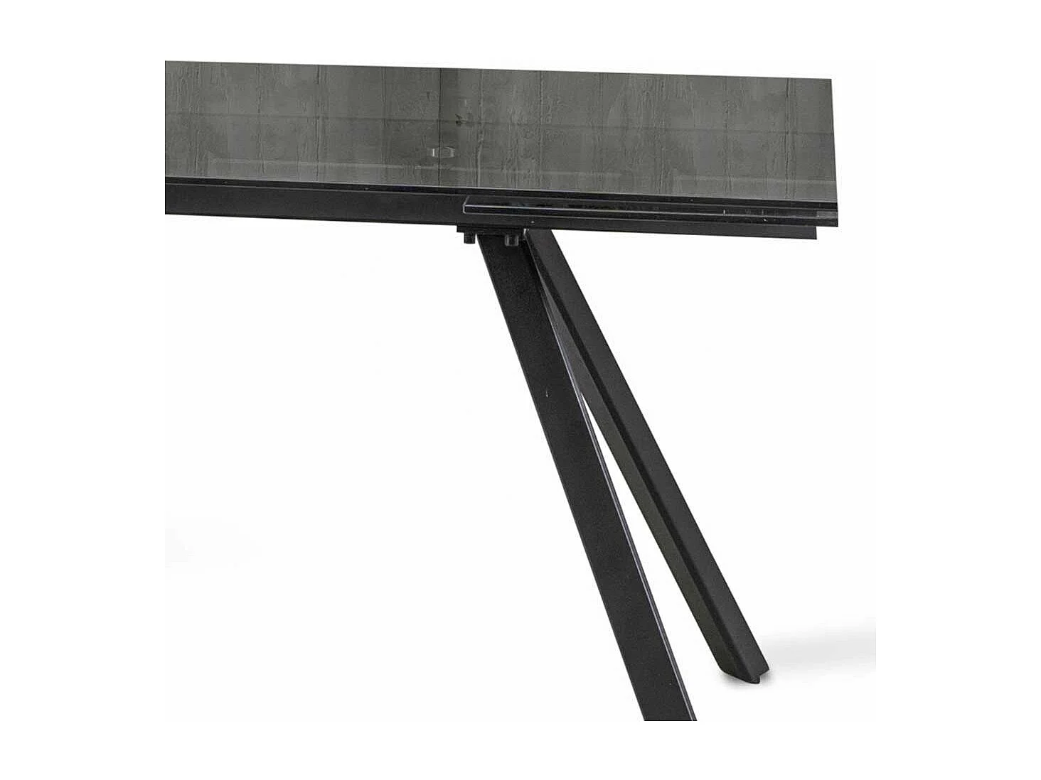 Küchentisch verlängerbar Glasplatte