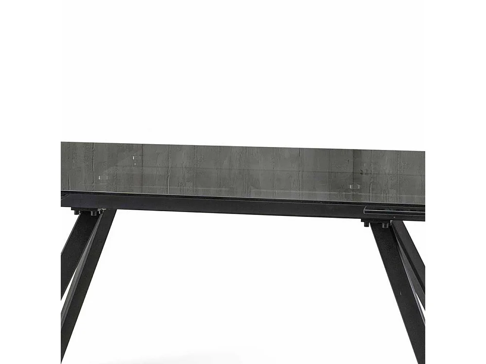 Küchentisch verlängerbar Glasplatte