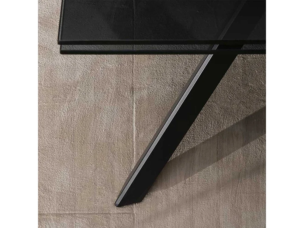 Küchentisch verlängerbar Glasplatte