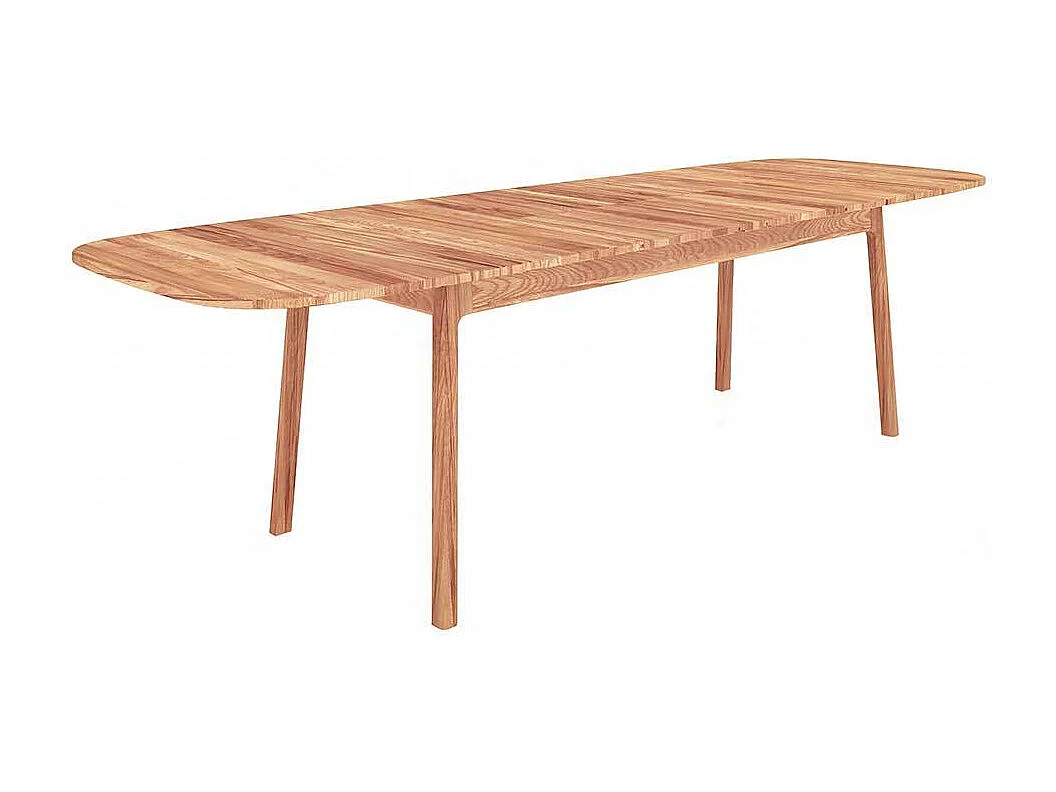 Esstisch Holztisch aus Kernbuche Massivholz mit Vierfußgestell