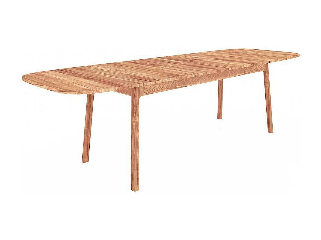 Esstisch Tisch Esszimmer aus Kernbuche Massivholz mit Vierfußgestell