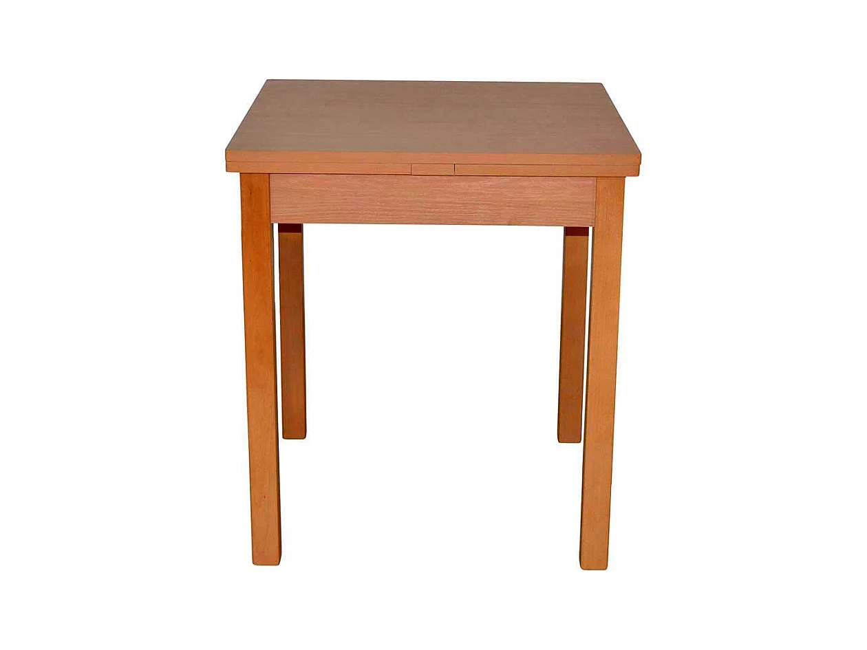 Küchen Tisch mit zwei Ansteckplatten 67 - 127 cm