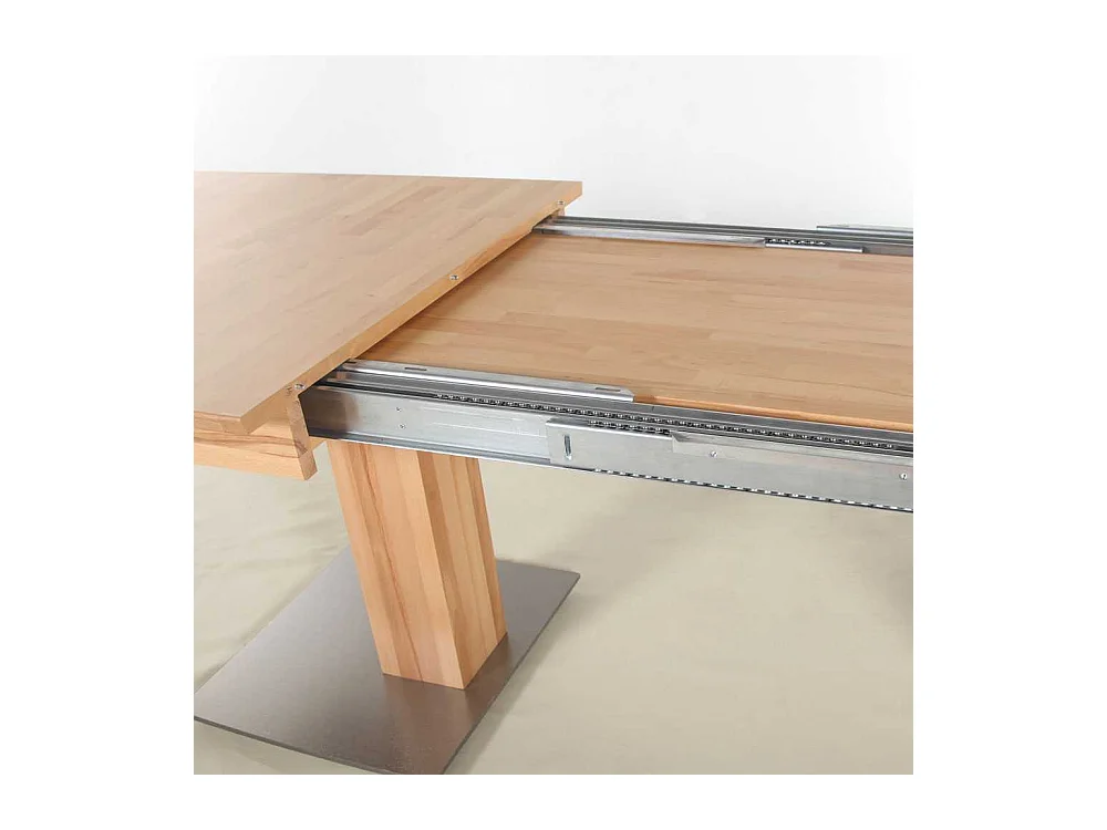 Esszimmertisch mit Auszug Kernbuche Massivholz