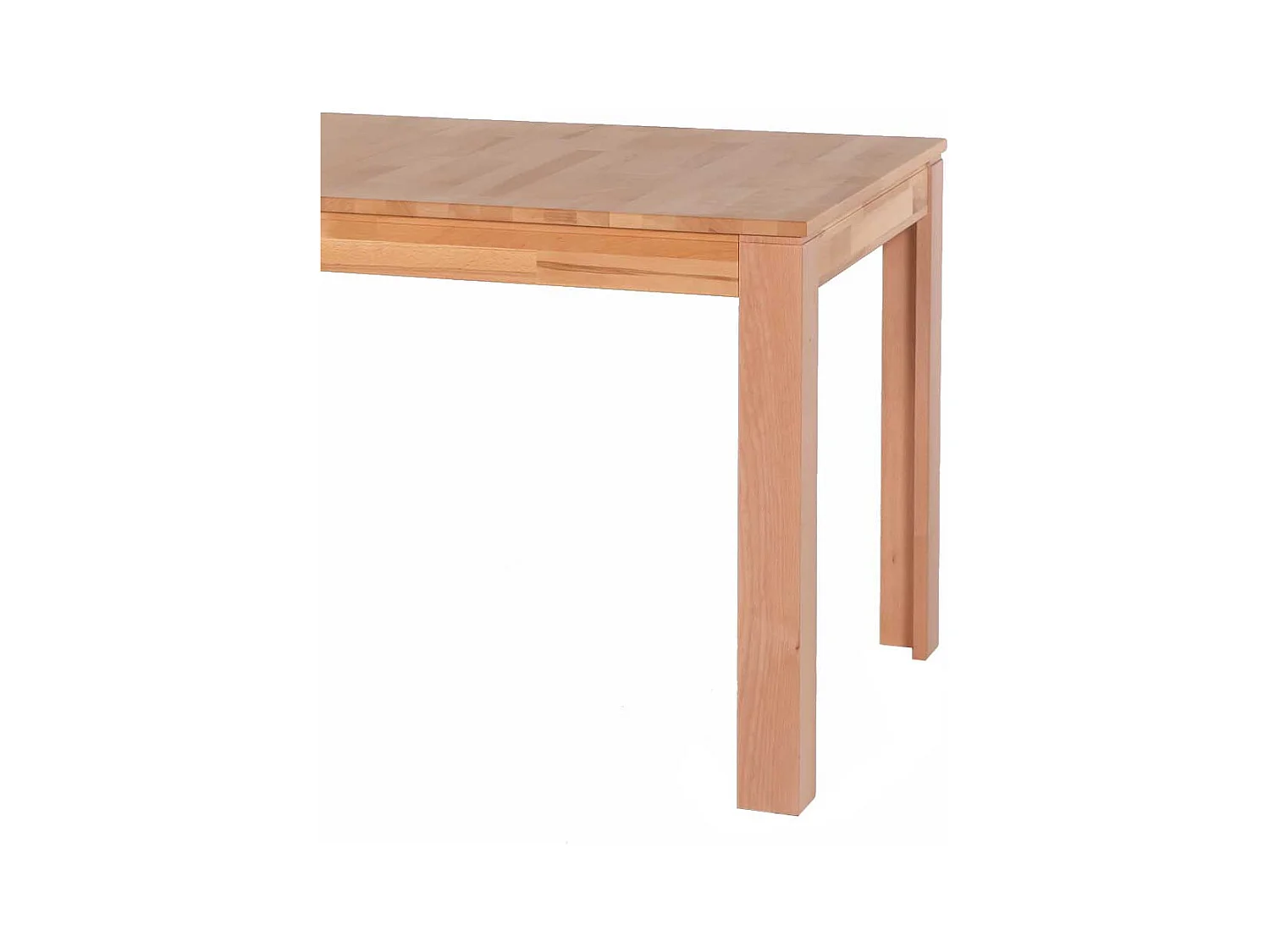 Esstisch mit Mittelauszug Kernbuche Massivholz