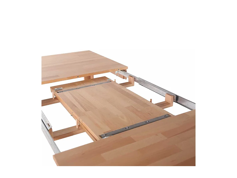 Esstisch mit Mittelauszug Kernbuche Massivholz