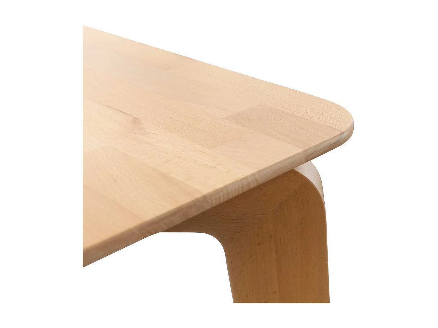 Esszimmertisch aus Kernbuche Massivholz mit Auszug