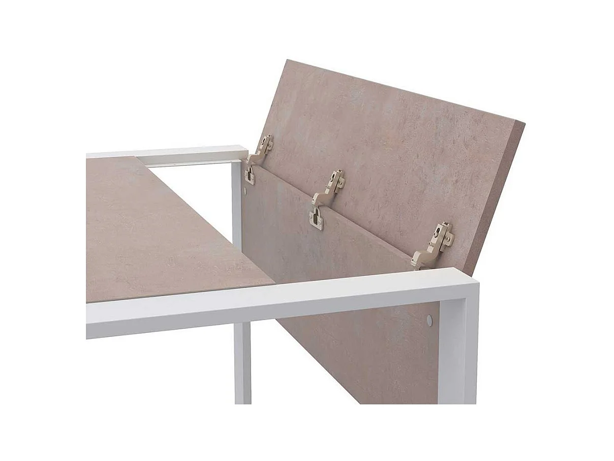 Schreibtisch in Grau 150 cm