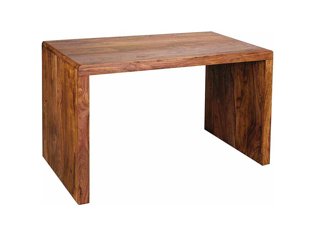 Bürotisch aus Sheesham Massivholz lackiert