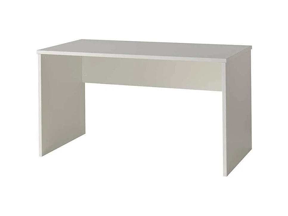 Jugendzimmer Schreibtisch in Weiß 140 cm breit