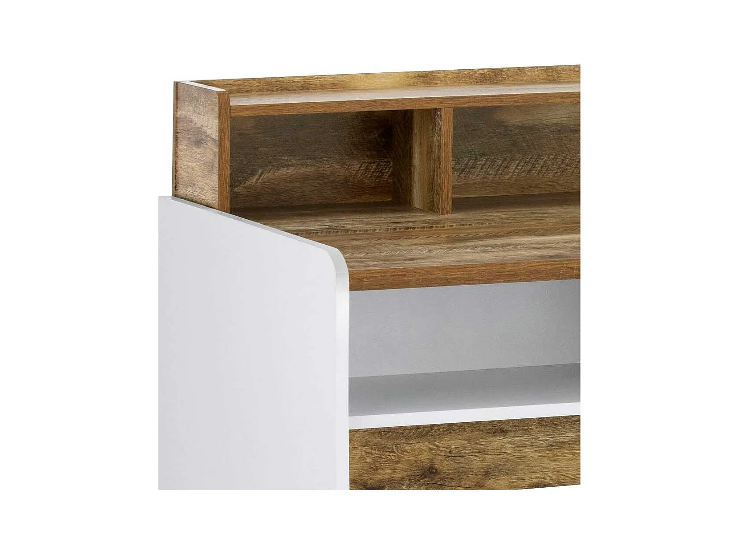 Home Office Schreibtisch in modernem Design Bildschirmaufsatz