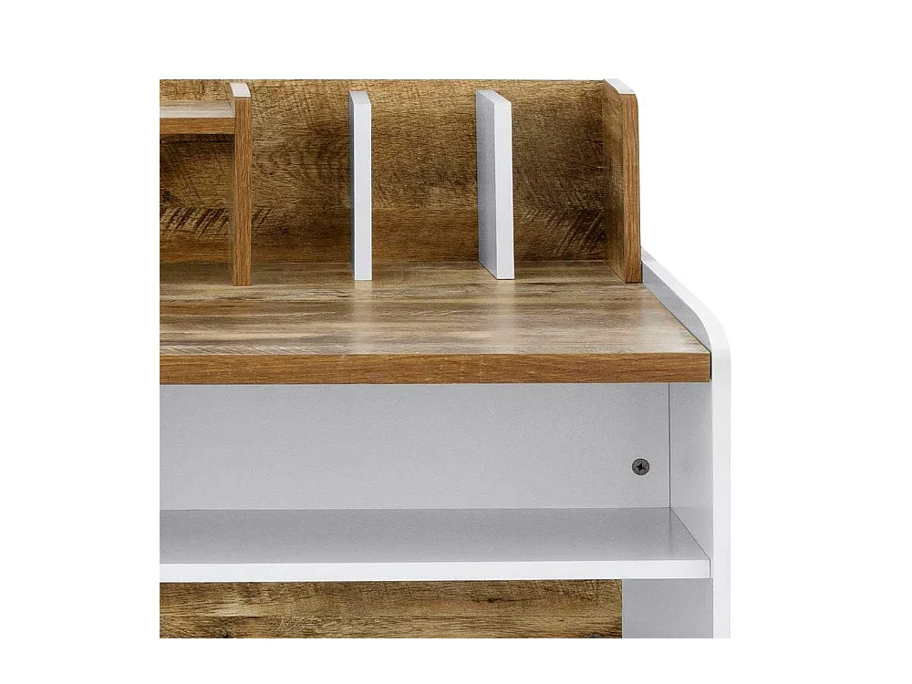 Home Office Schreibtisch in modernem Design Bildschirmaufsatz