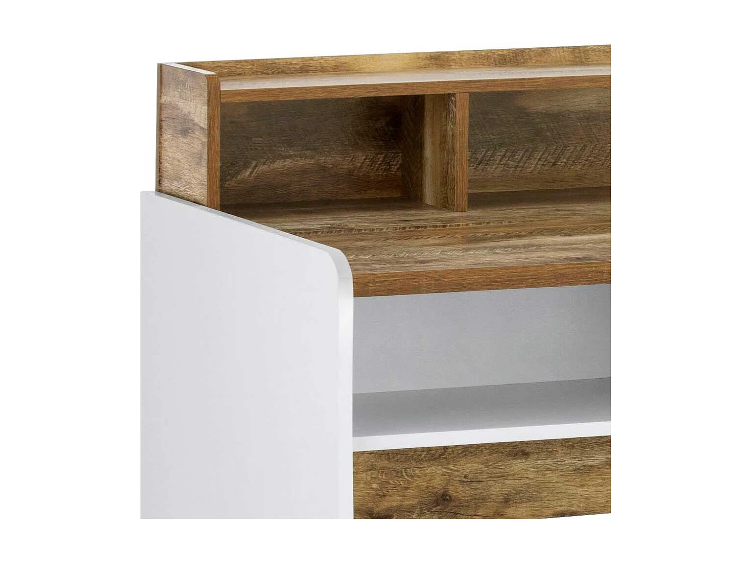 Home Office Schreibtisch in modernem Design Bildschirmaufsatz