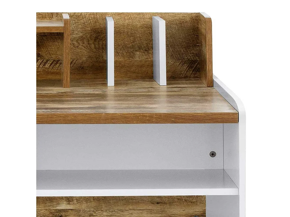 Home Office Schreibtisch in modernem Design Bildschirmaufsatz