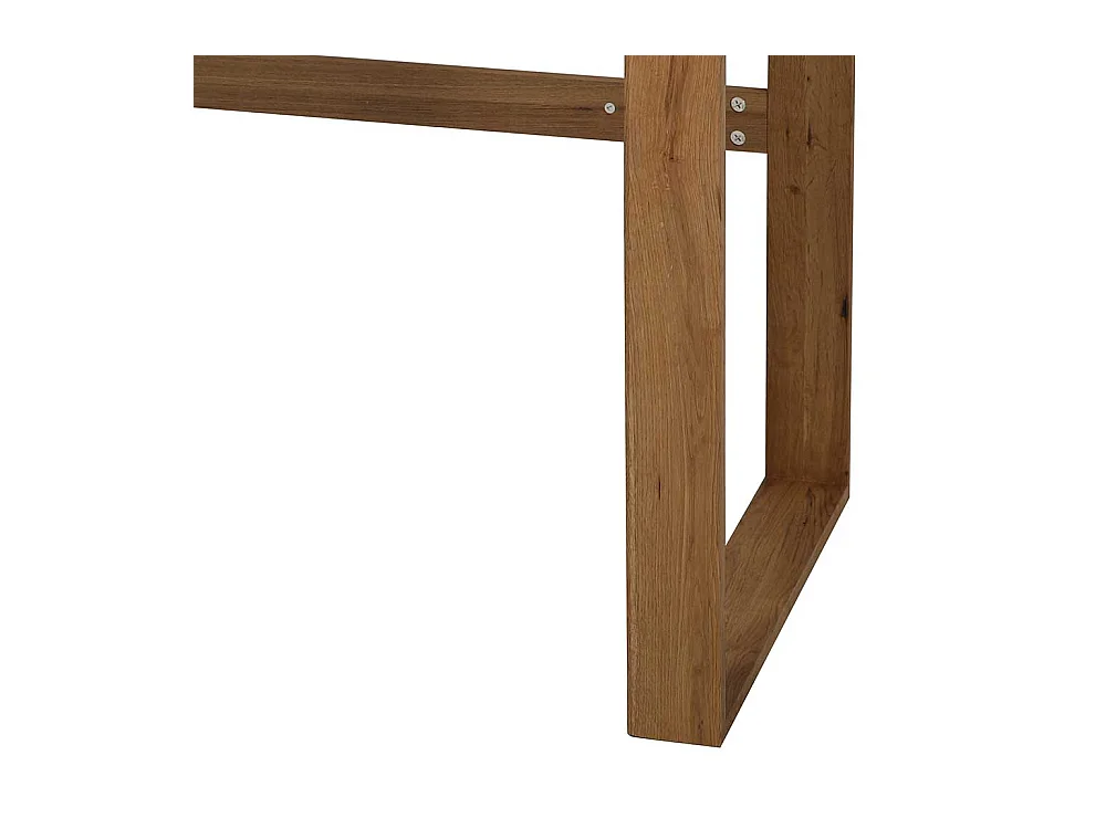 Jugendschreibtisch in Weiß und Eichefarben 120 cm breit