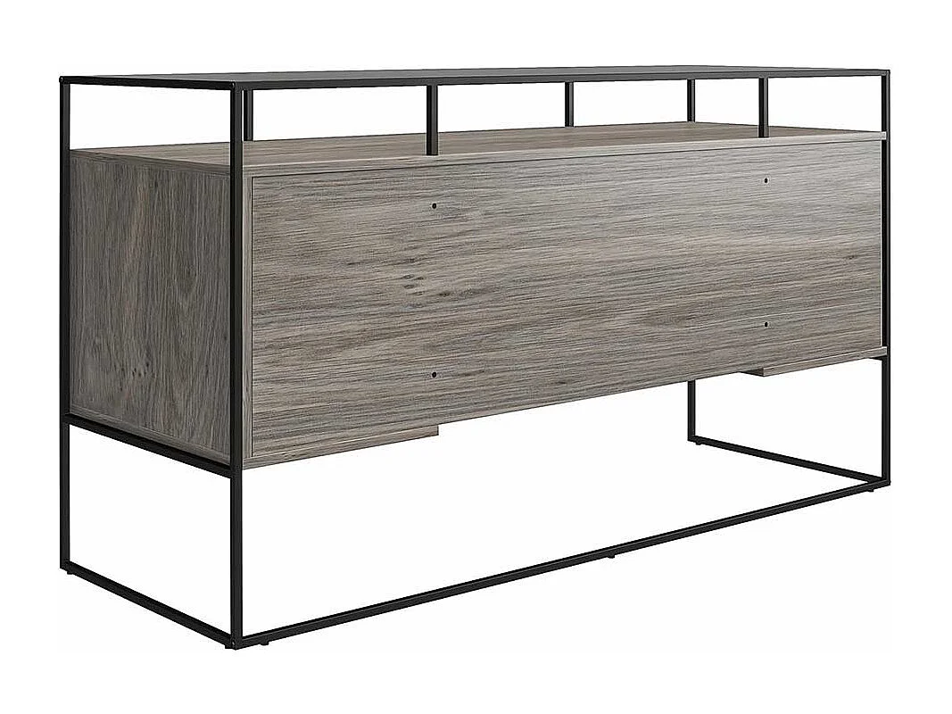 Schuelerschreibtisch in modernem Design Seitenregalen