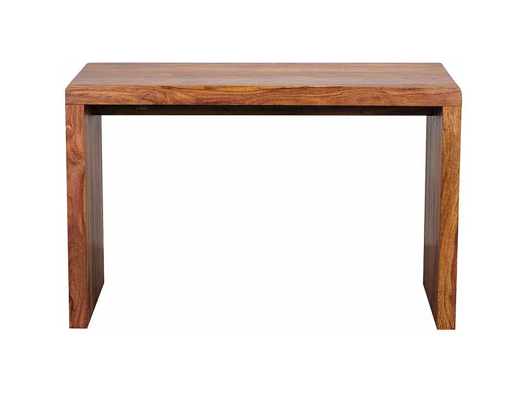 Bürotisch aus Sheesham Massivholz lackiert