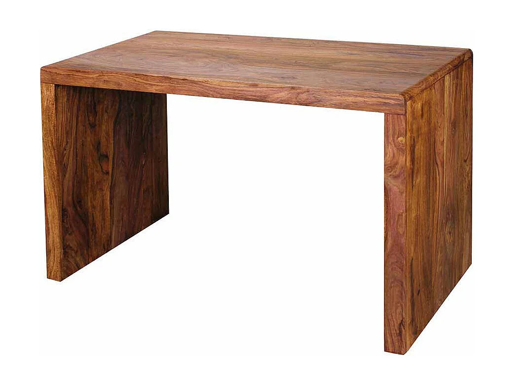 Bürotisch aus Sheesham Massivholz lackiert