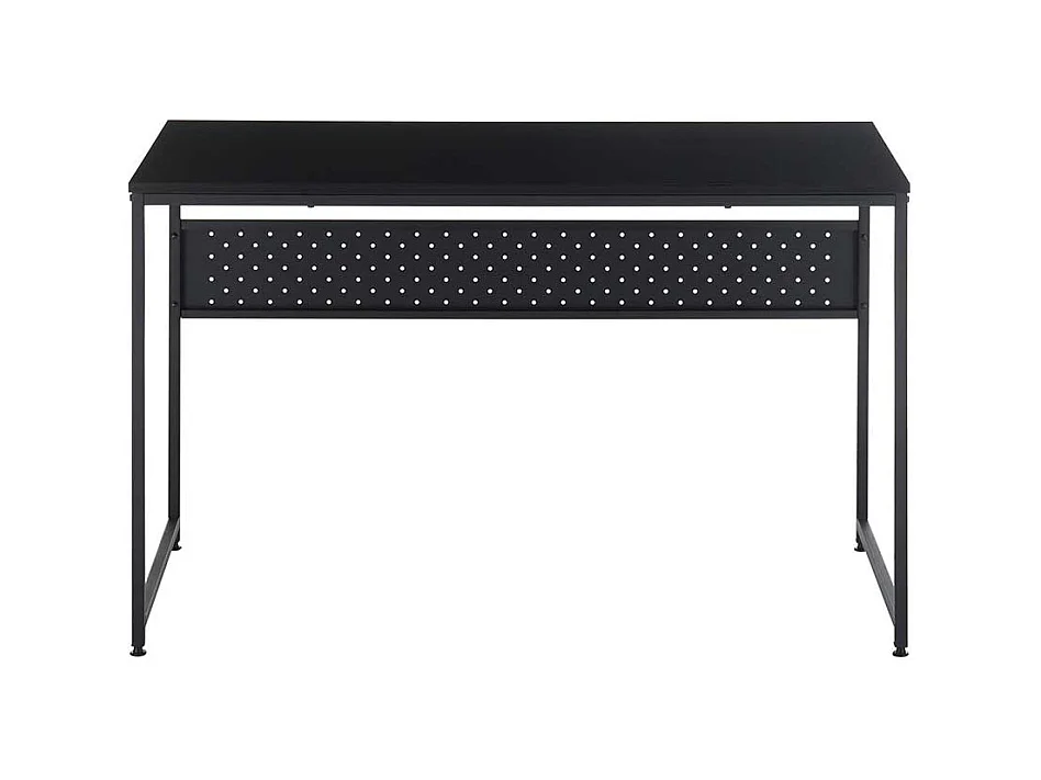 Metallschreibtisch in Schwarz Industry und Loft Stil