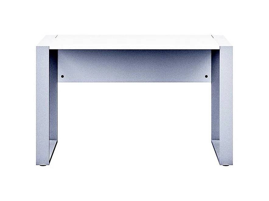 PC Schreibtisch mit Kabelschacht Wei�