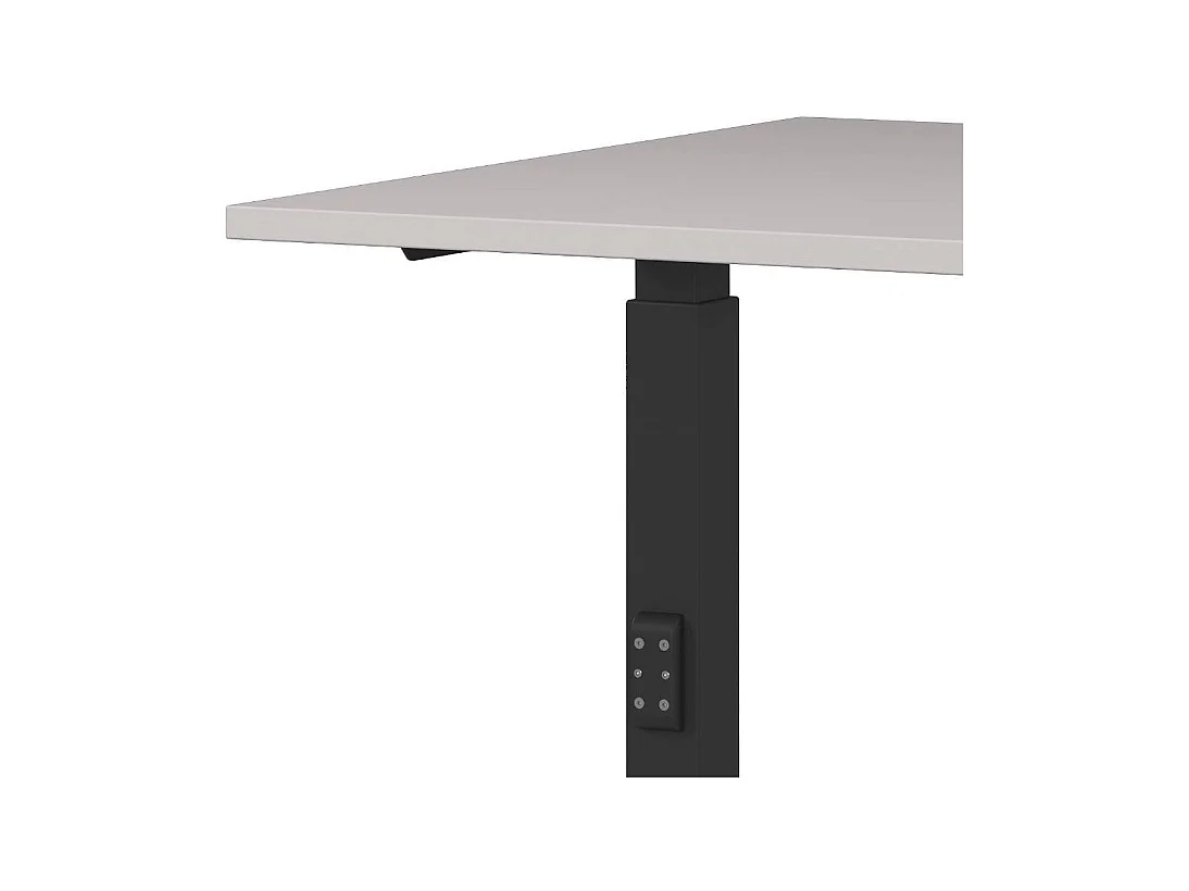 Schreibtisch Bürotisch höhenverstellbar mit T Gestell