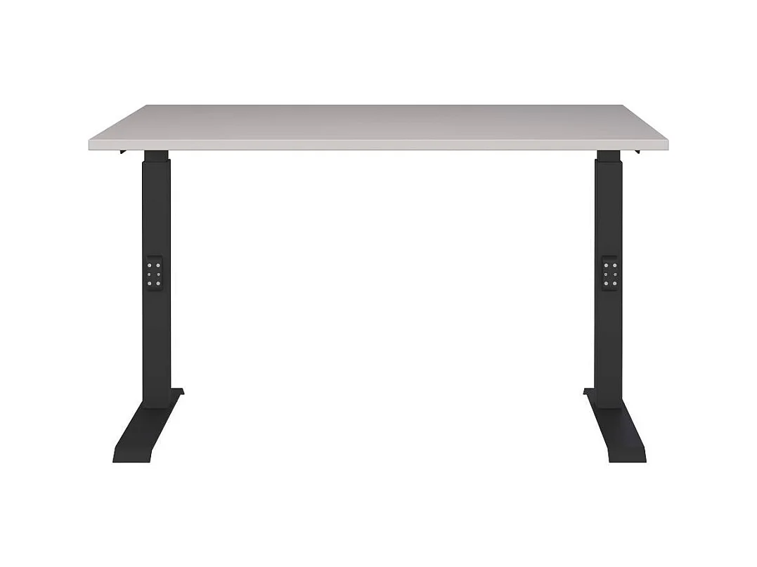 Schreibtisch Bürotisch höhenverstellbar mit T Gestell