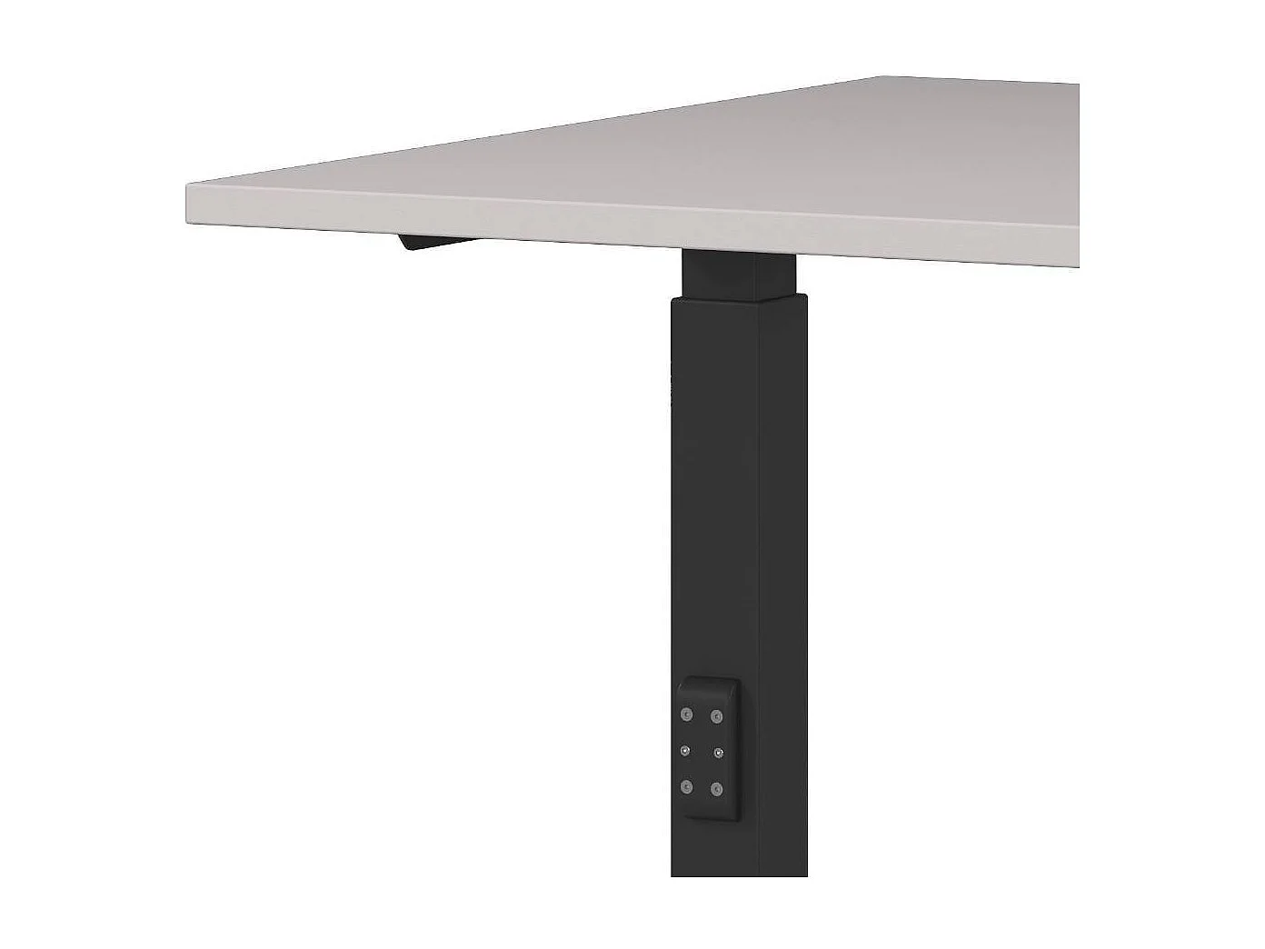 Schreibtisch Bürotisch höhenverstellbar mit T Gestell