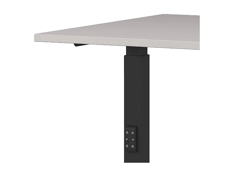 Schreibtisch Bürotisch höhenverstellbar mit T Gestell