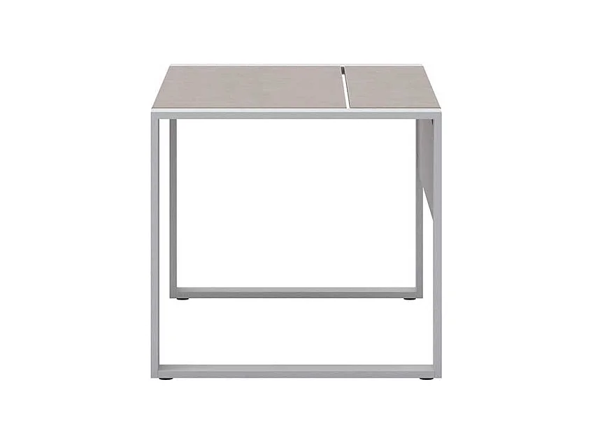 PC Schreibtisch in Grau 120 cm