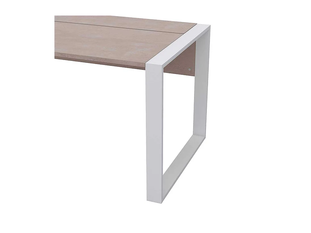 PC Schreibtisch in Grau 120 cm