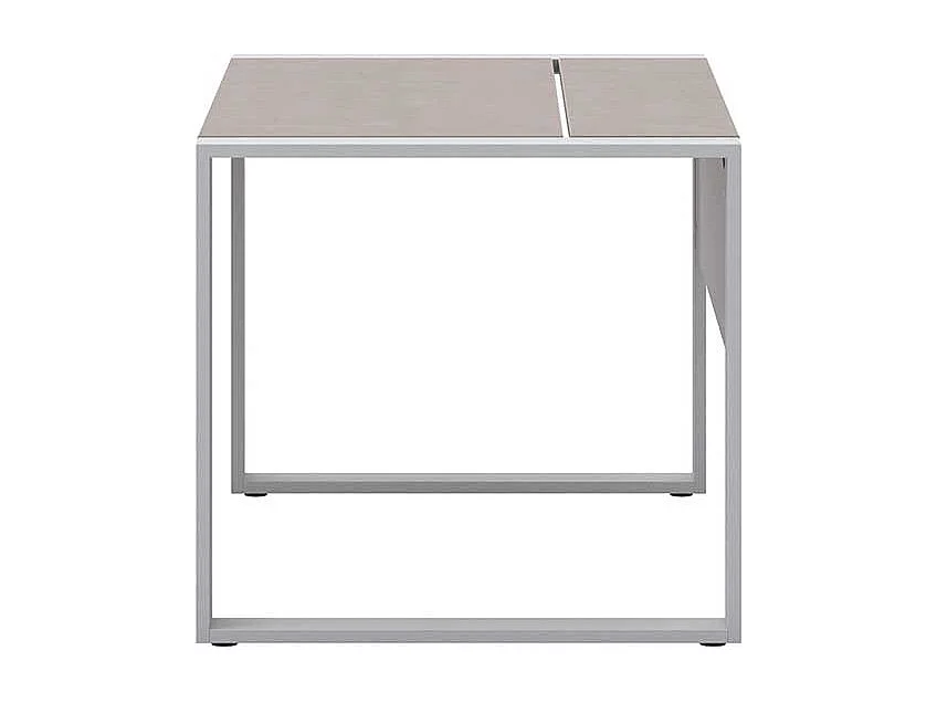 PC Schreibtisch in Grau 120 cm