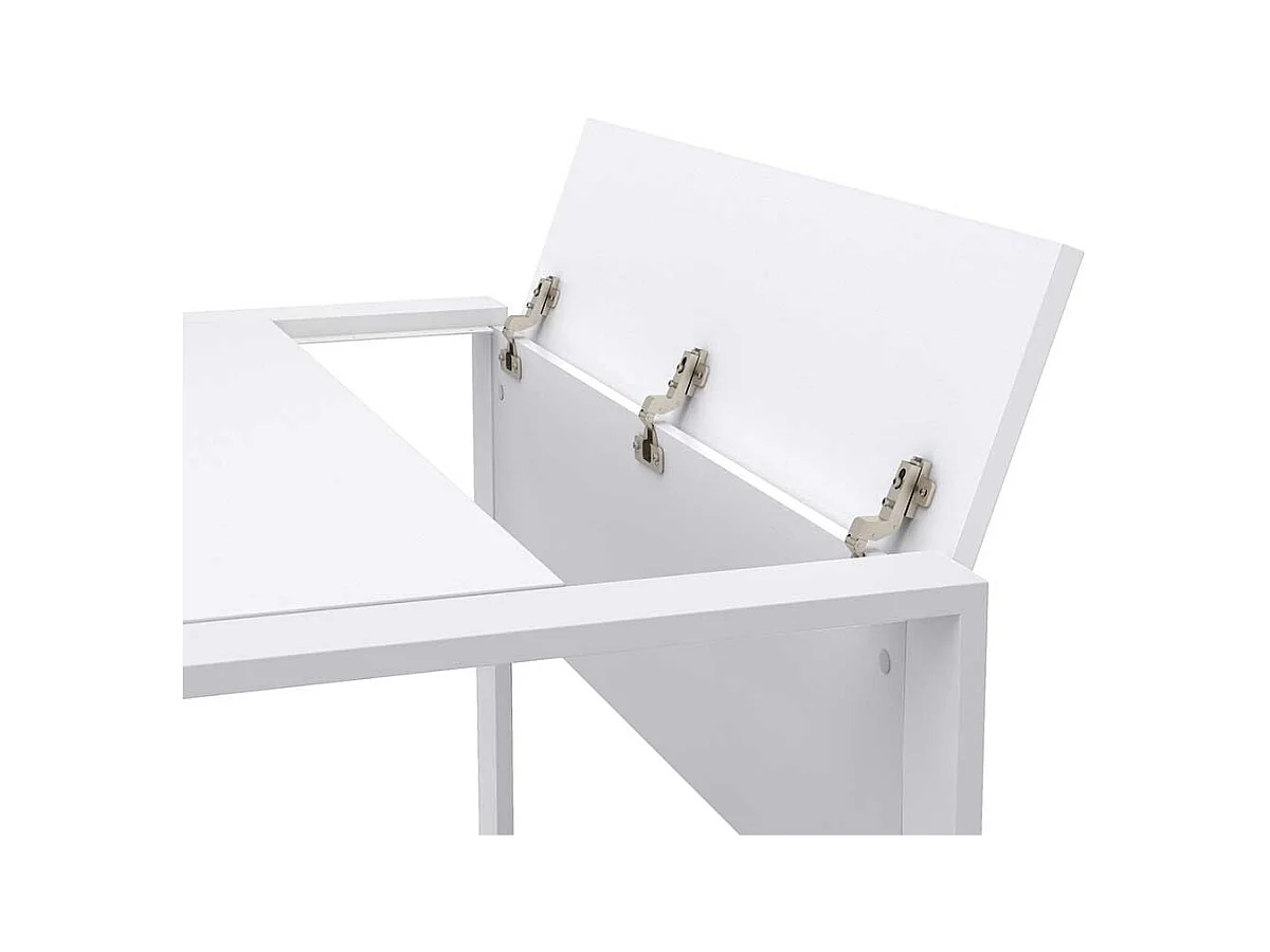 Computer Schreibtisch in Wei� 150 cm