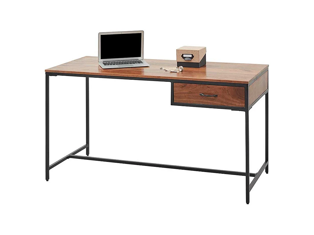 Jugendschreibtisch im Industry und Loft Stil einer Schublade