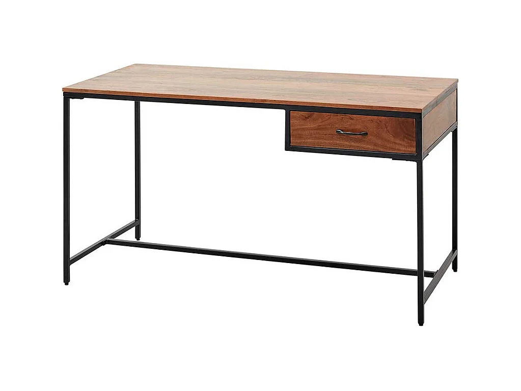 Jugendschreibtisch im Industry und Loft Stil einer Schublade