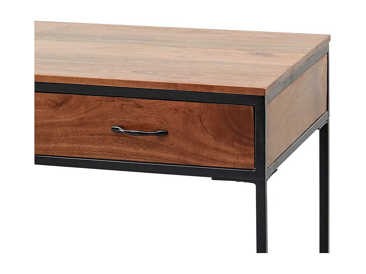 Jugendschreibtisch im Industry und Loft Stil einer Schublade