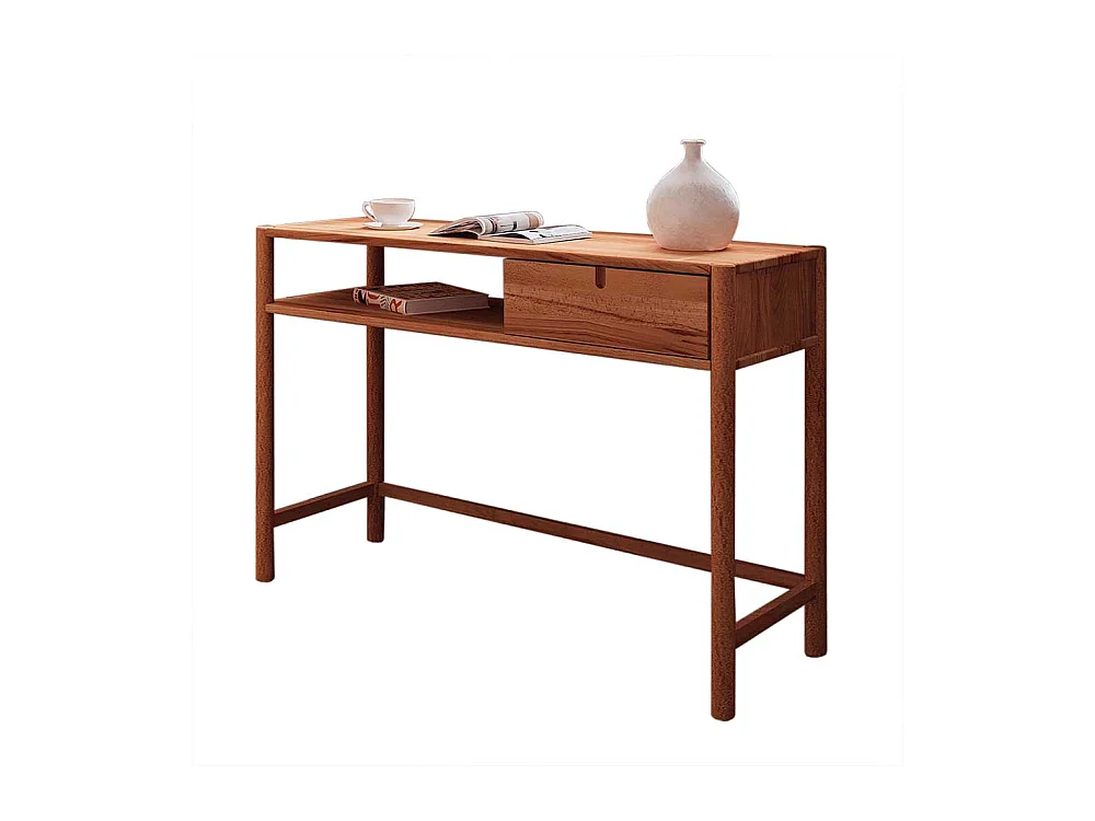 Wildbuche Konsoltisch mit einer Schublade 120x80x46 cm