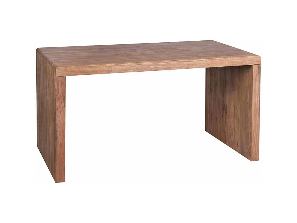 Massivholz Schreibtisch aus Akazie natur modern