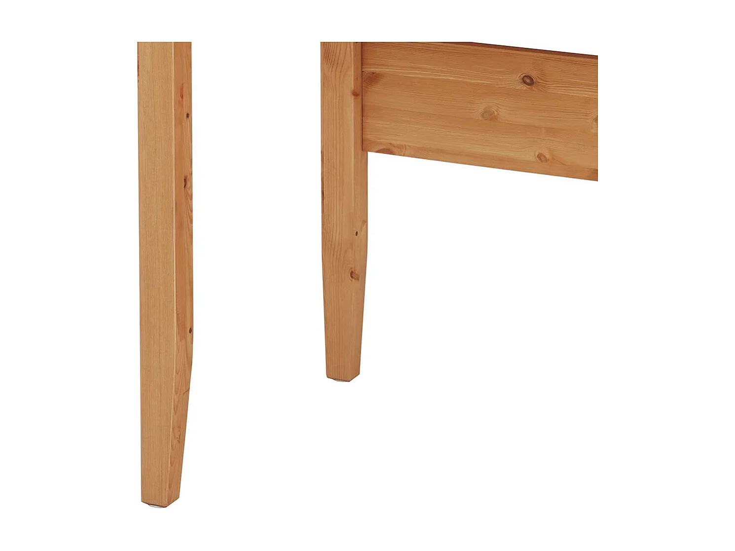 Frisiertisch Kiefer laugenfarben im Landhausstil zwei Schubladen