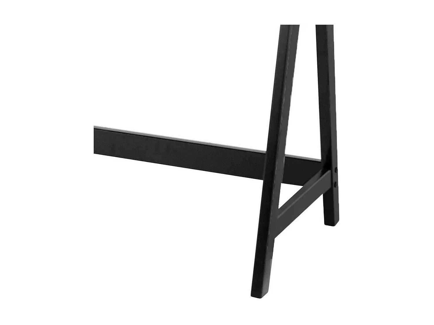 Schreibtisch Designschreibtisch in Schwarz und Kieferfarben