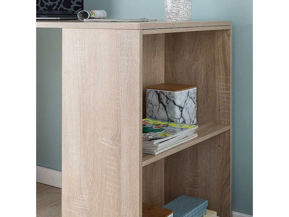 Büroschreibtisch in Eiche Sonoma 120 cm breit