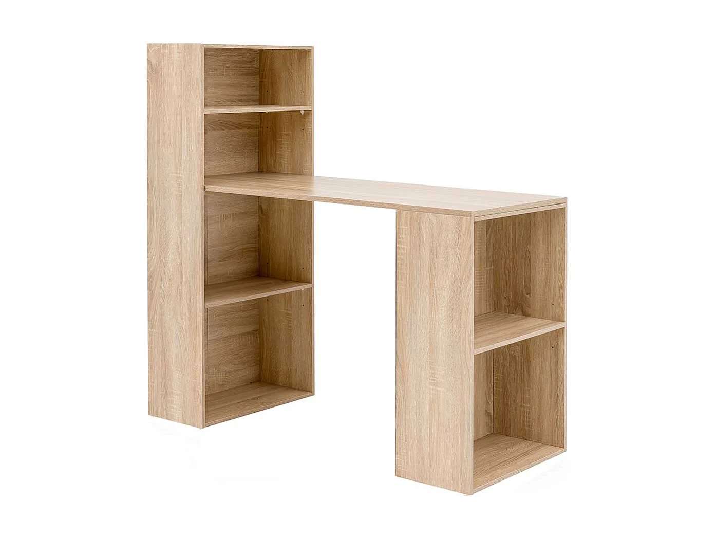 Büroschreibtisch in Eiche Sonoma 120 cm breit