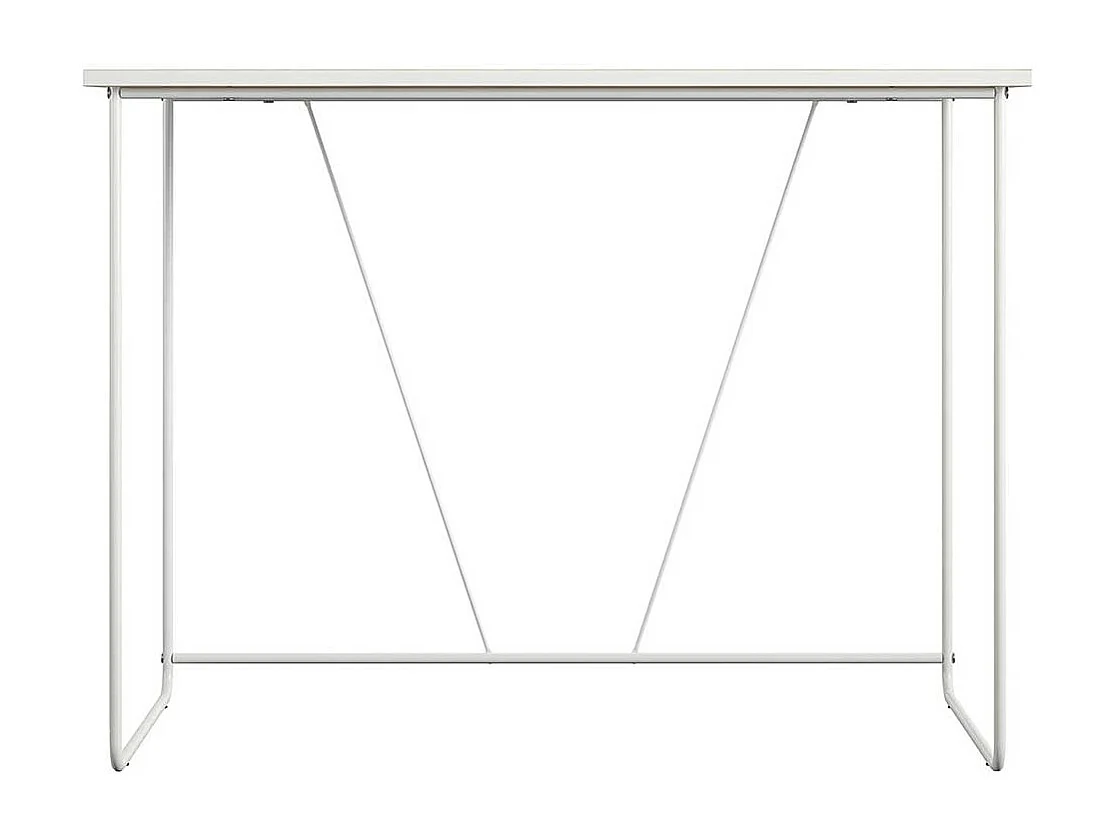 Skandi Design Schreibtisch mit Bügelgestell Metall