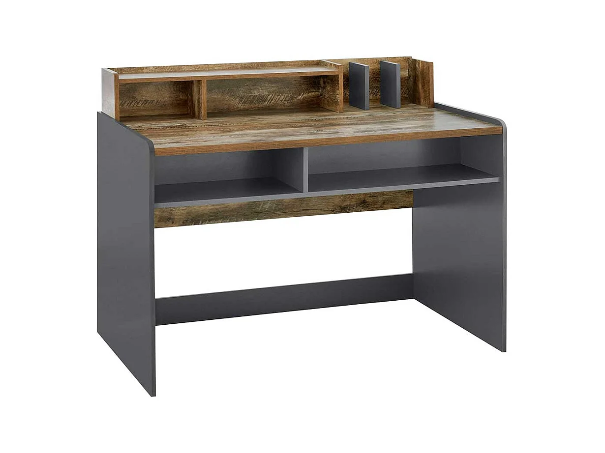 Schreibtisch mit Stauraum in modernem Design 120 cm breit