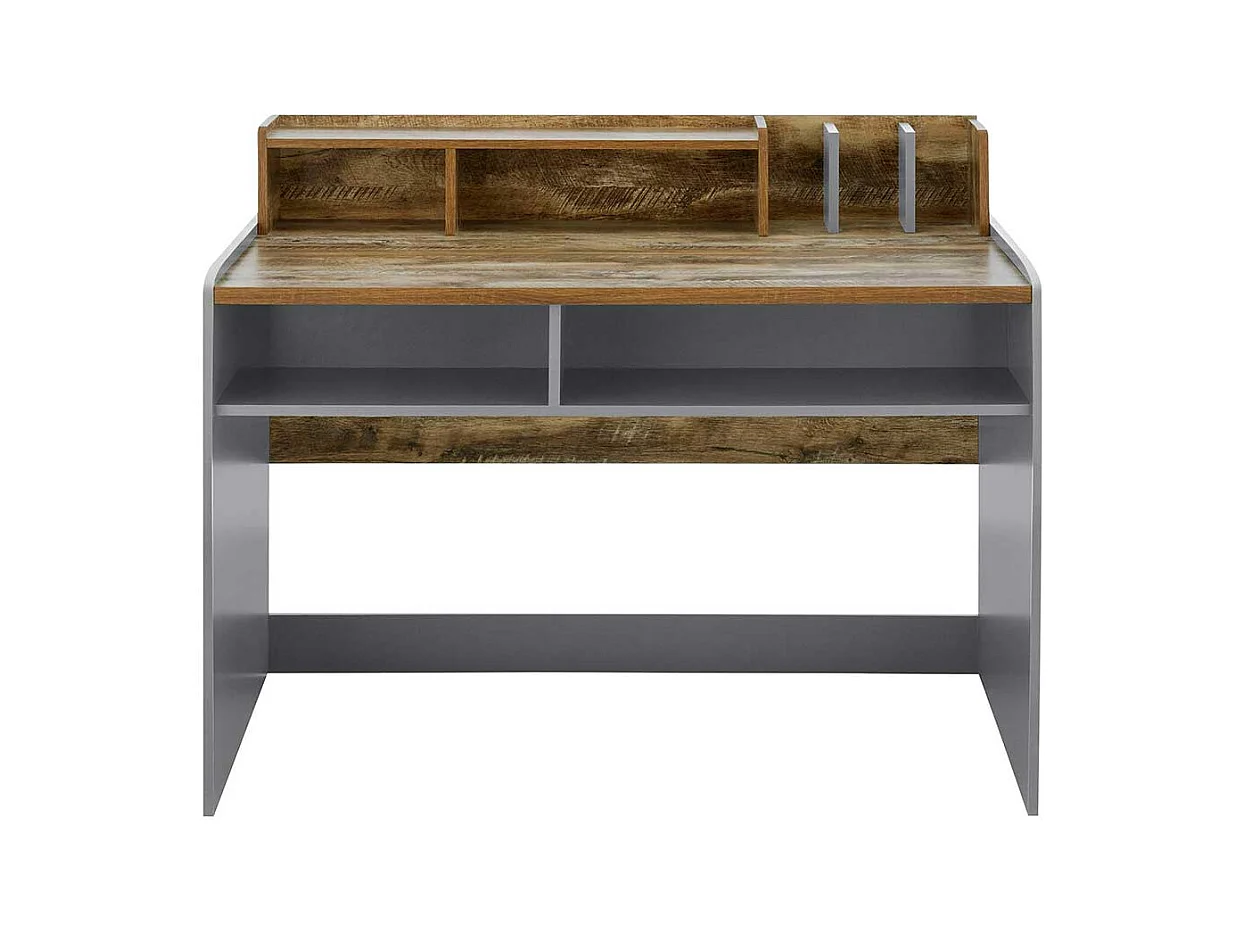 Schreibtisch mit Stauraum in modernem Design 120 cm breit