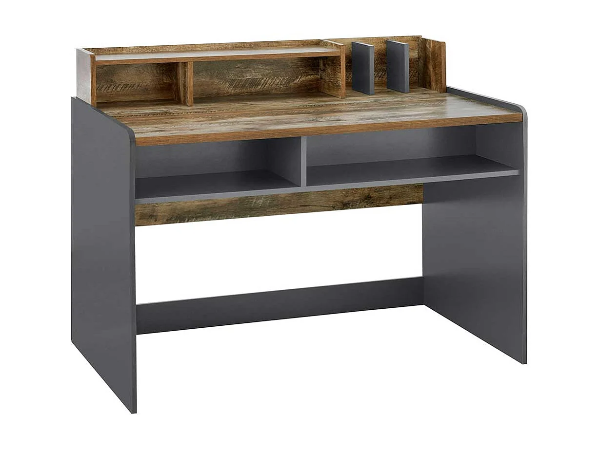 Schreibtisch mit Stauraum in modernem Design 120 cm breit