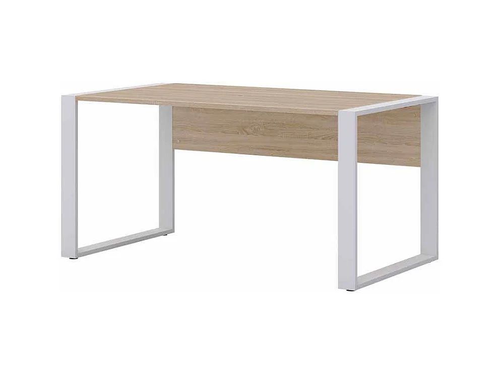Computer Schreibtisch in Sonoma Eiche Wei�