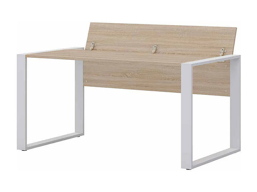 Computer Schreibtisch in Sonoma Eiche Wei�