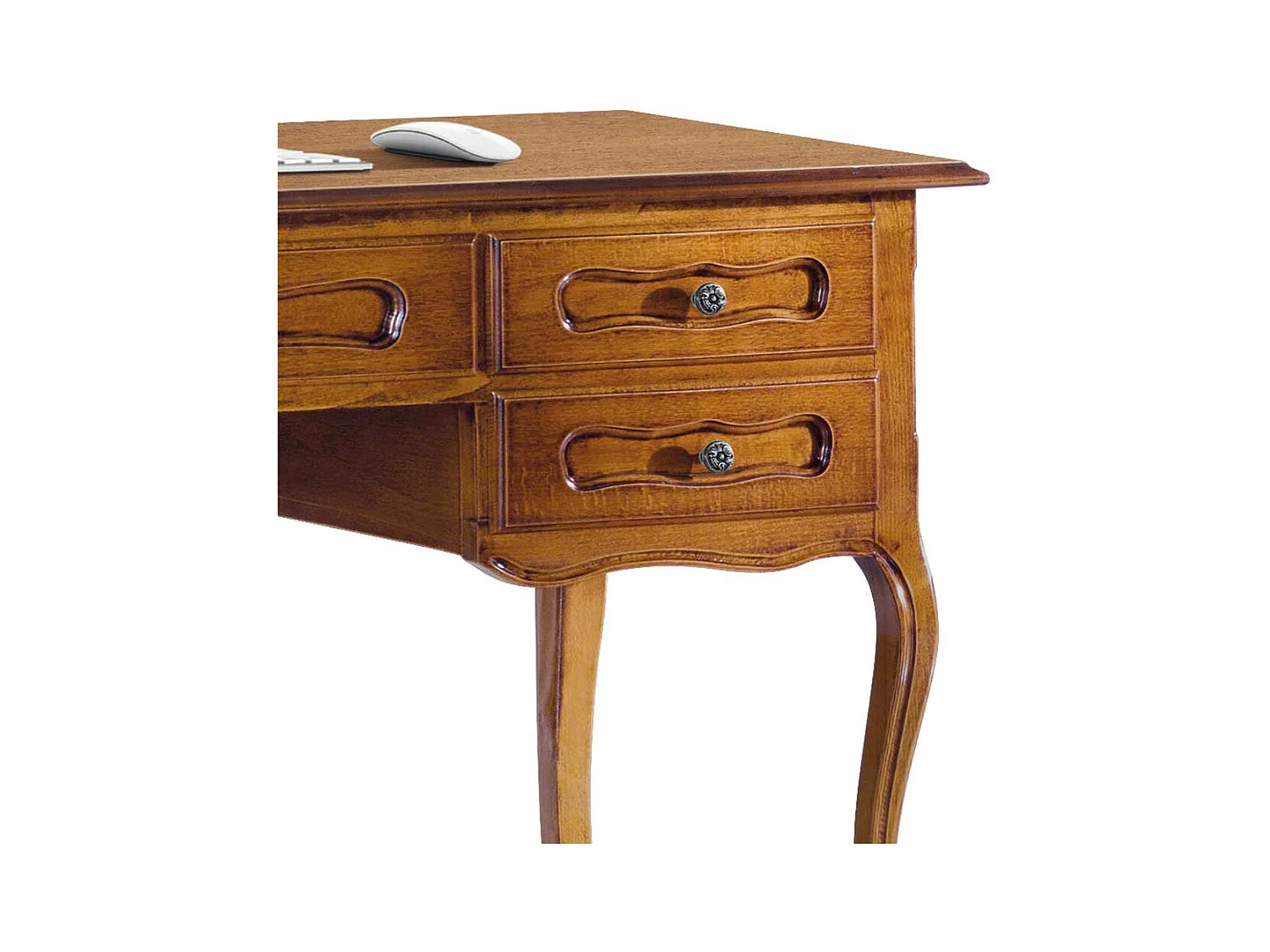 Designschreibtisch in Nussbaumfarben italienischen Design