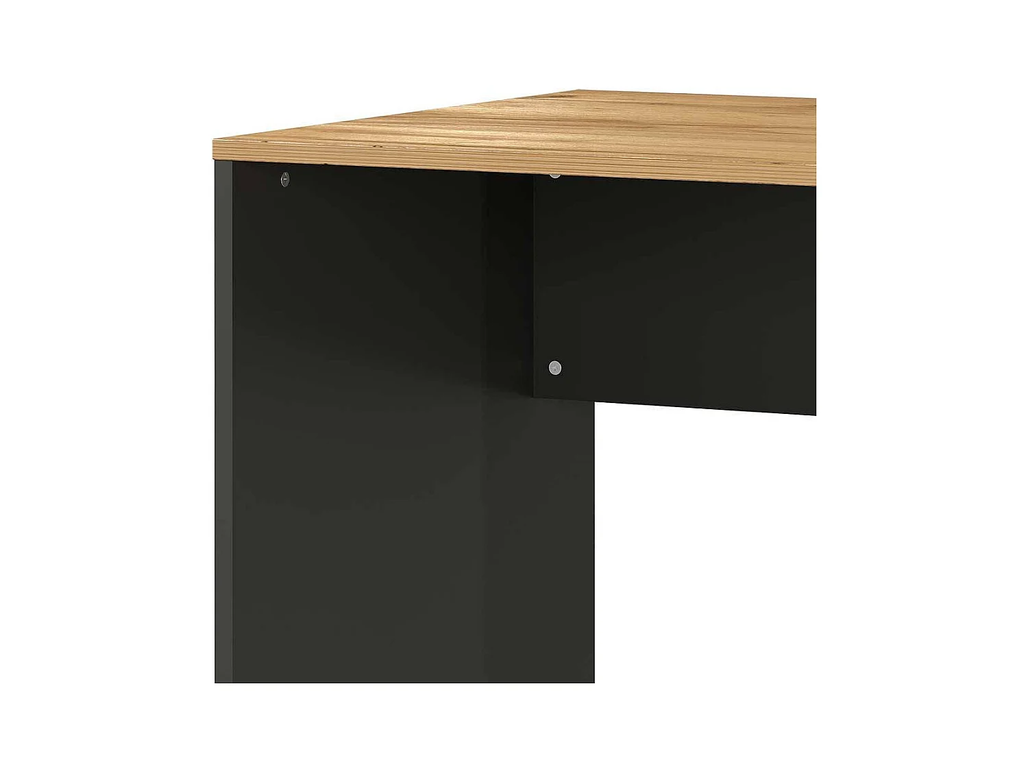 Büroschreibtisch mit Knieraumblende Made in Germany